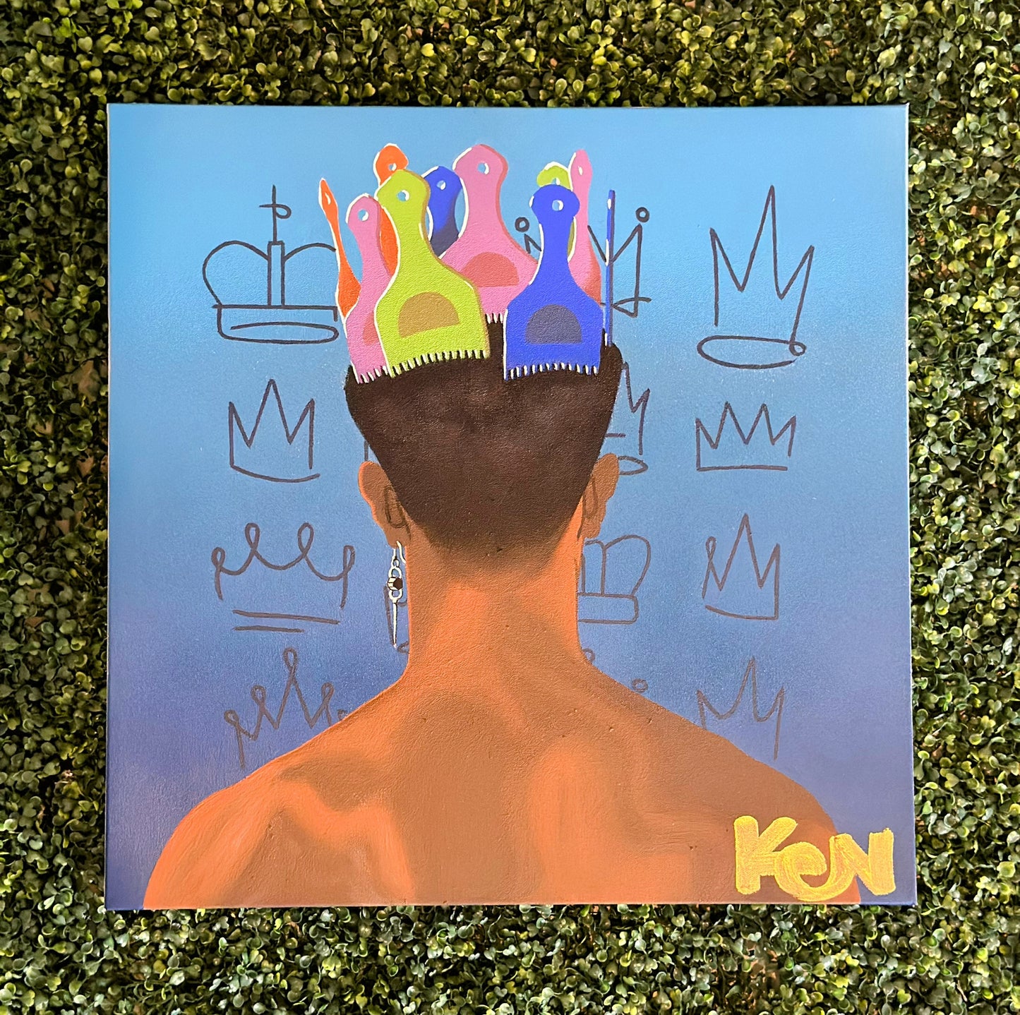 “Crown” 24 x 24in. Original Painting