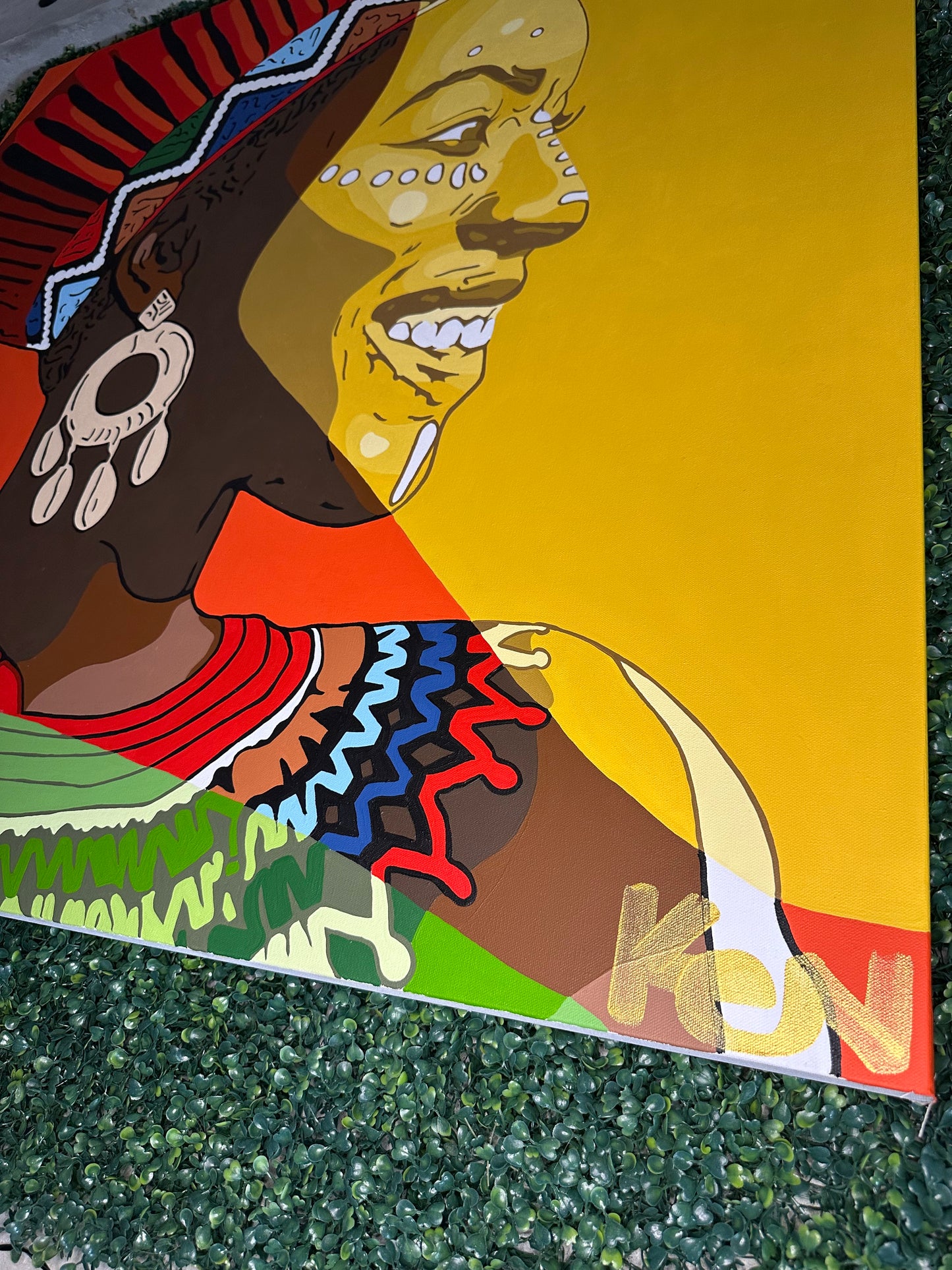 “Foremothers” 48 x 48in. Original Painting