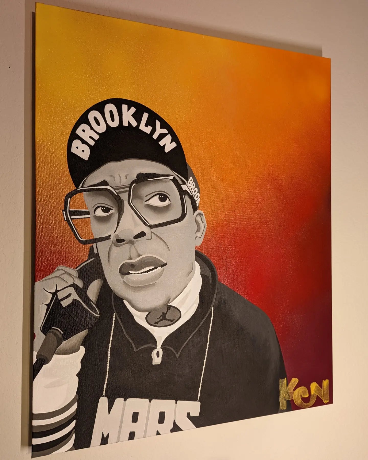 "Its Gotta be the Shoes" 24 x 30in. Original Painting