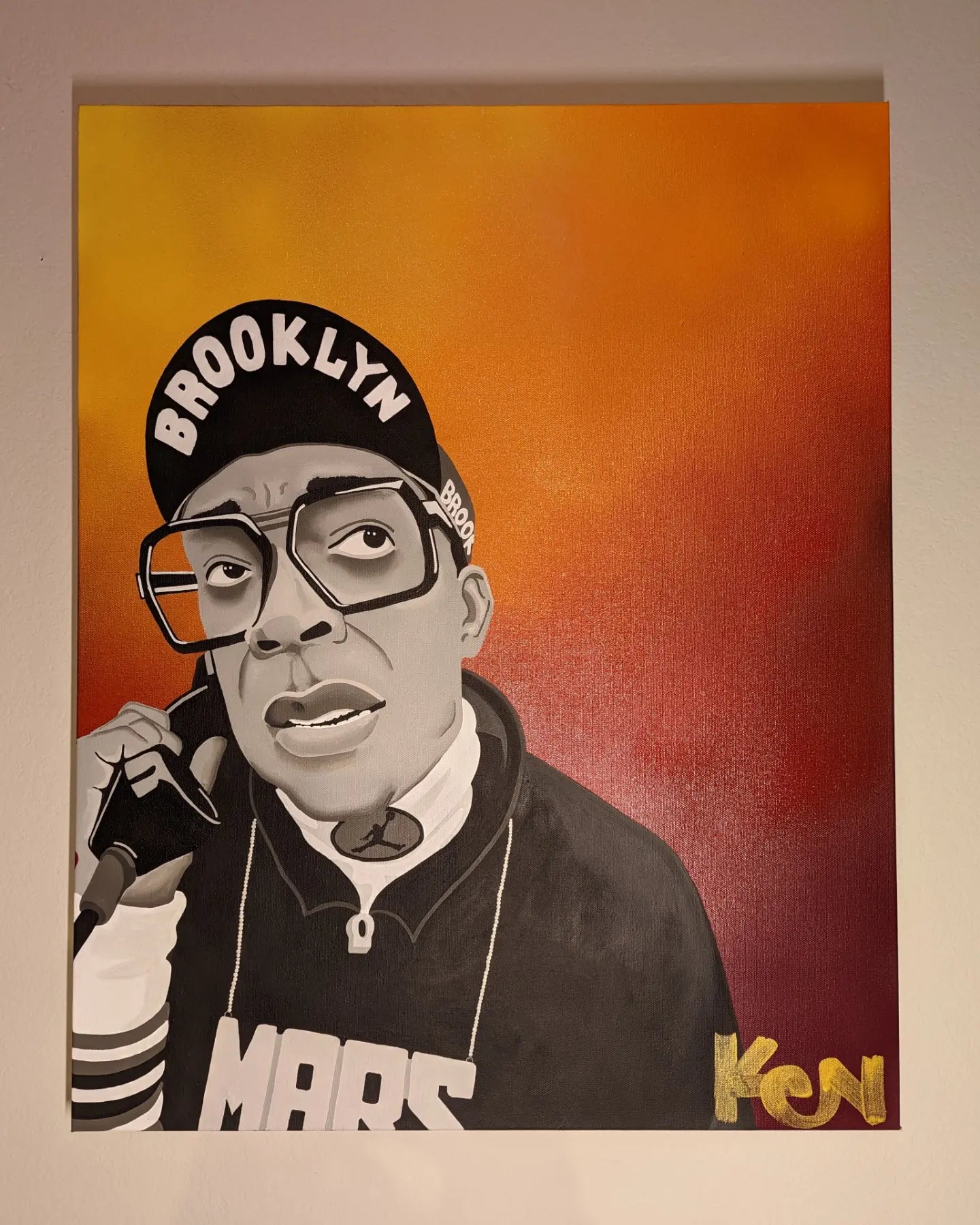 "Its Gotta be the Shoes" 24 x 30in. Original Painting