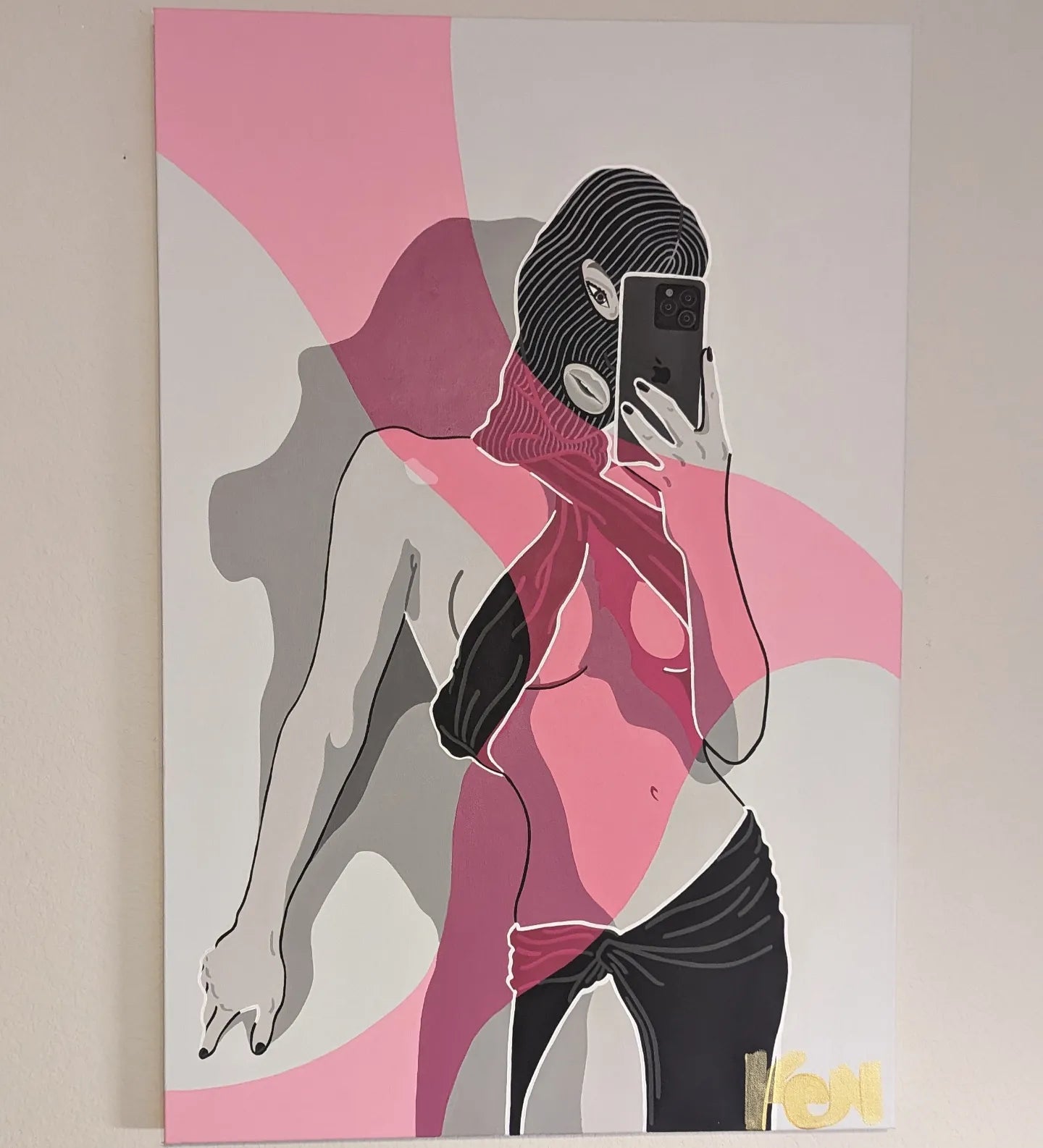 "Sinister Pt.2" 24 x 36in. Original Painting