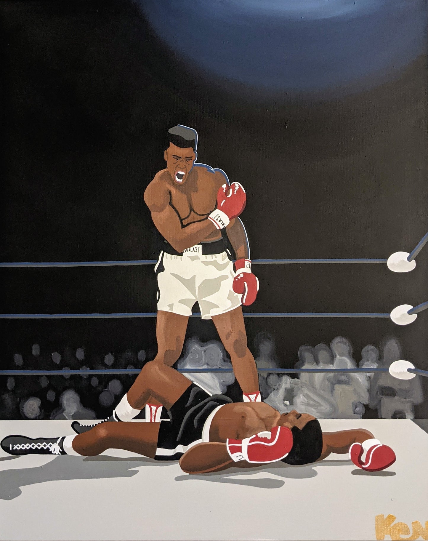 "K.O." 8.5 x 11in. Print