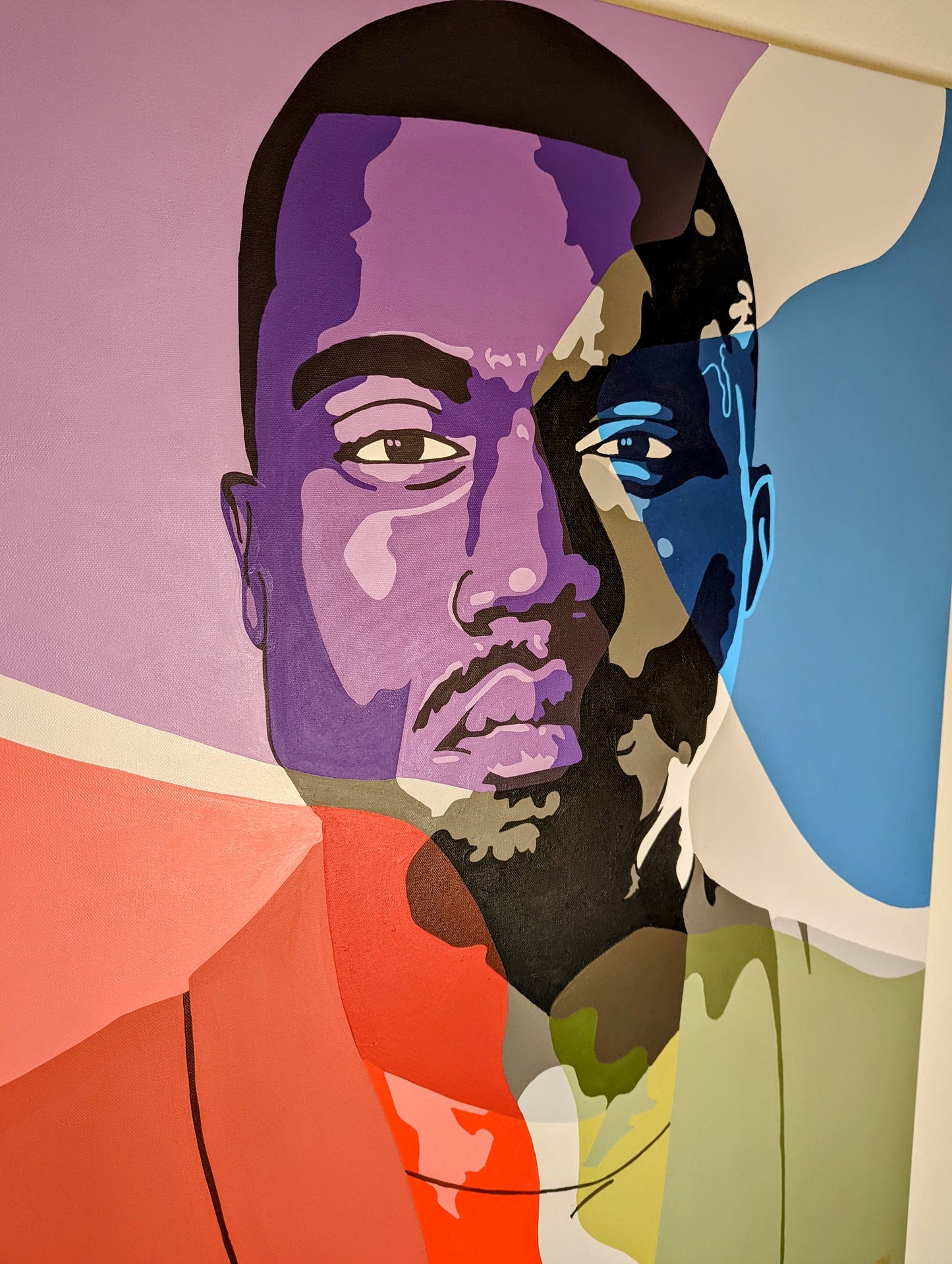 "Jeen-yuhs" 30 x 40in. Original Painting