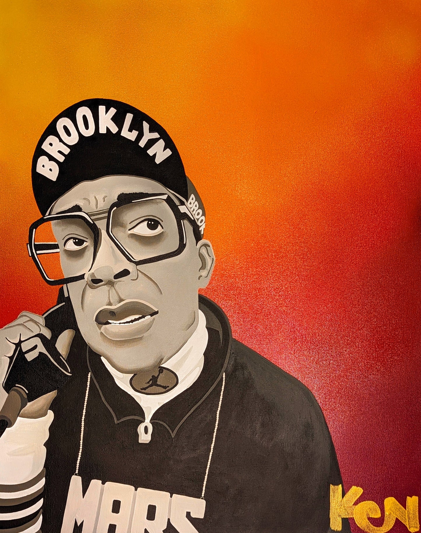 "Its Gotta be the Shoes" 24 x 30in. Original Painting