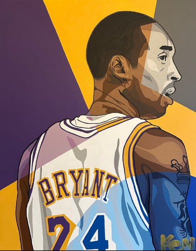 “Mamba Forever” 24 x 30in. Original Painting