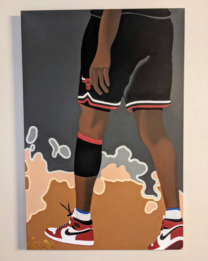 "GOAT Walk" 24 x 36in. Original Painting