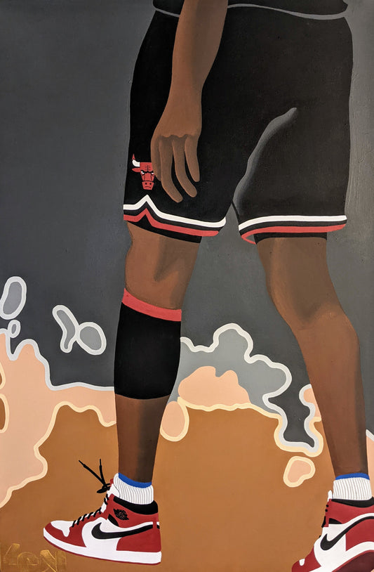"GOAT Walk" 24 x 36in. Original Painting