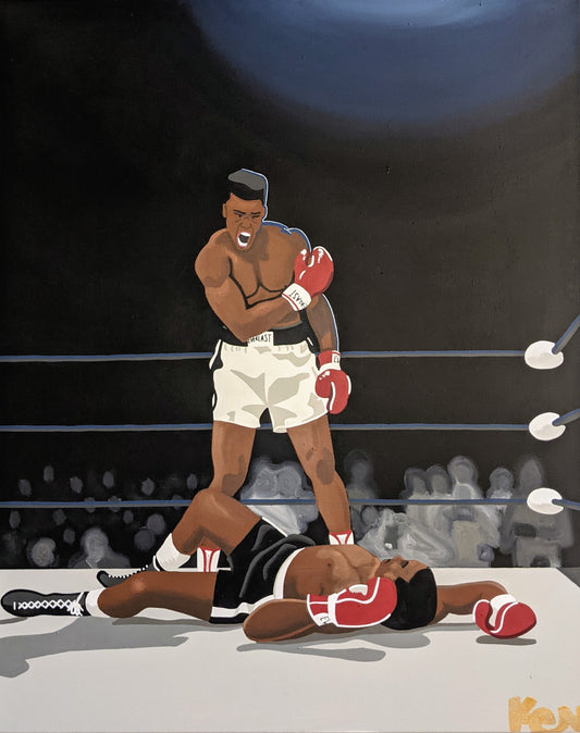 "K.O." 8.5 x 11in. Print