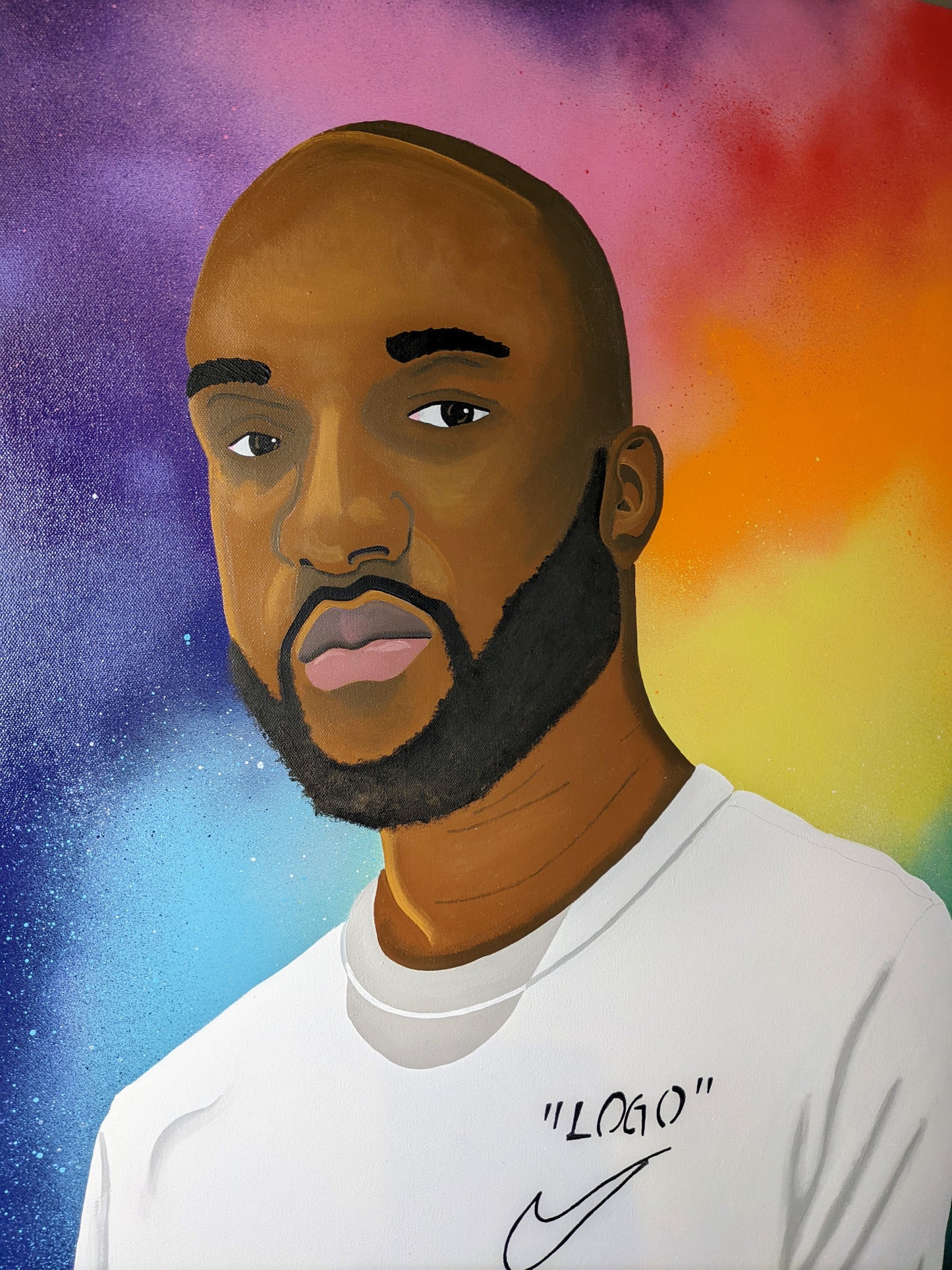 "Angel Abloh" 30 x 40in. Original Painting