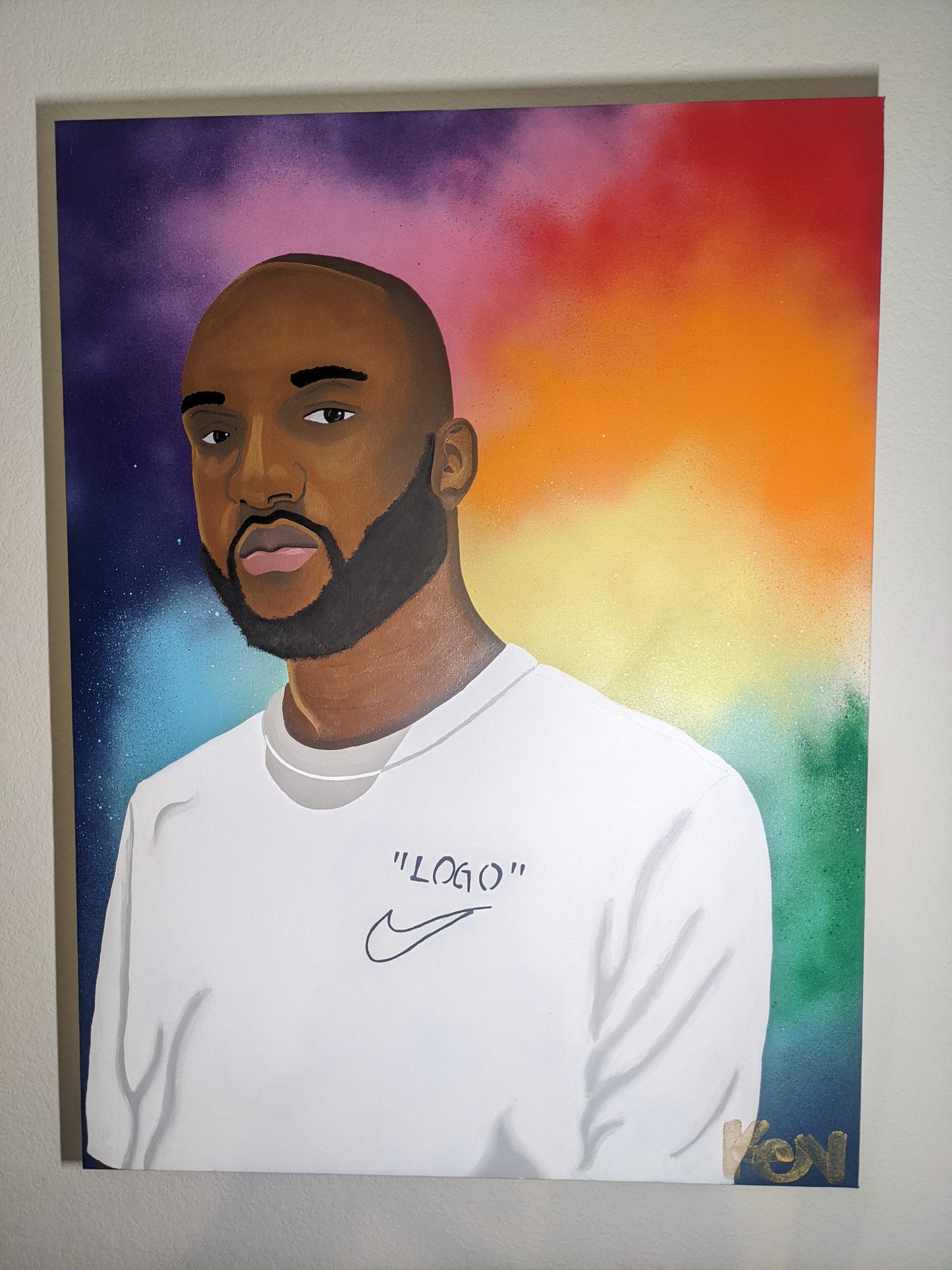 "Angel Abloh" 30 x 40in. Original Painting