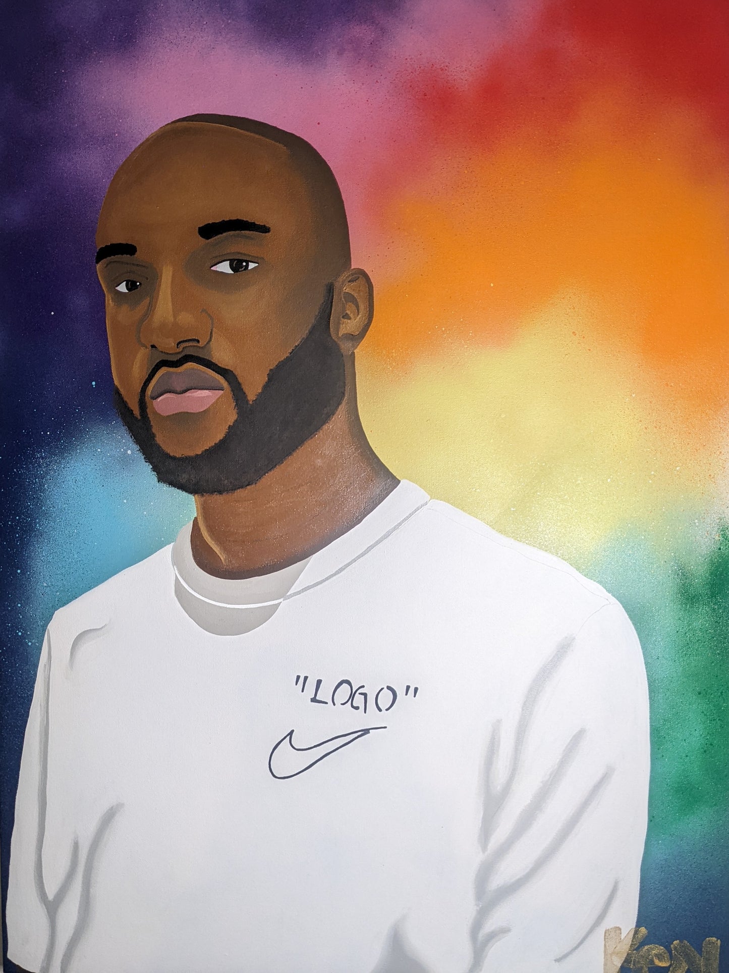 "Angel Abloh" 30 x 40in. Original Painting
