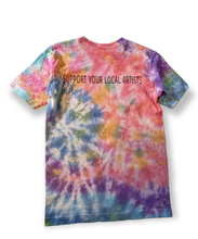Load image into Gallery viewer, Support Local Tie-dye Tee